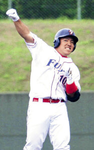 富士大学時代の山川穂高選手